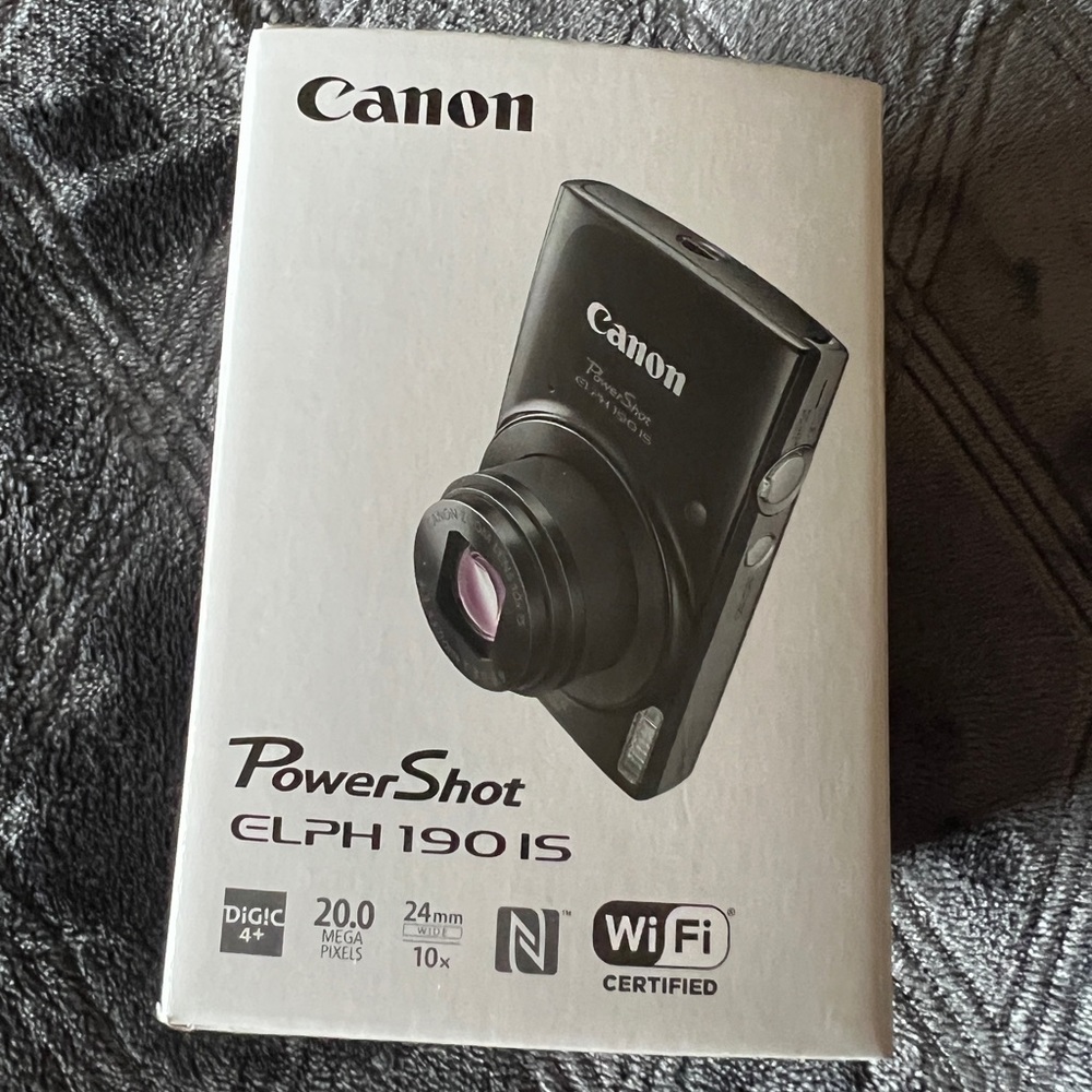 Canon PhotoShot ELPH 190 IS camera